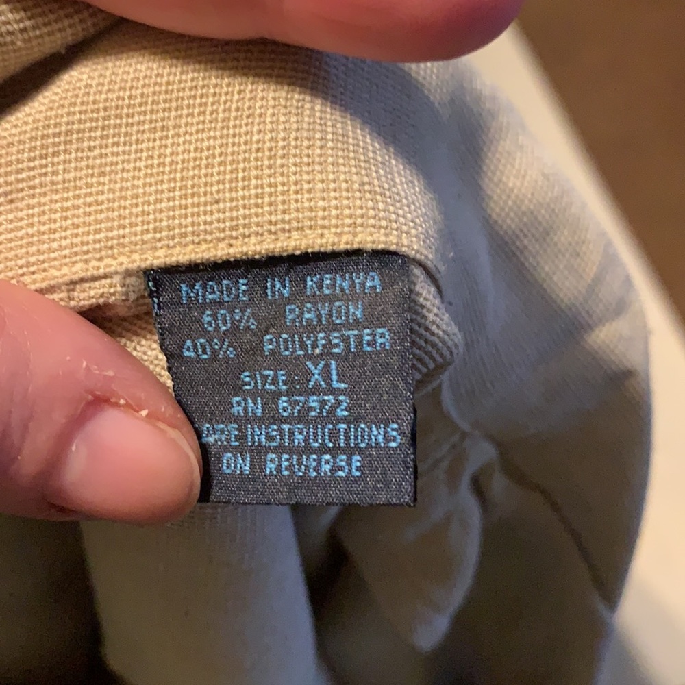 Raw Edge button down - Picture 4 of 4